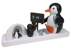 Knut Dietze Pinguin Pinguine im Homeschooling (Knut Dietze 05/31) Pinguin 'Homeschooling'